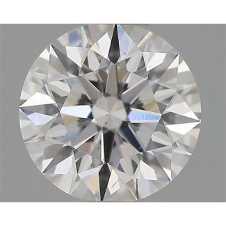 0.40 Carat Round E SI1 EX VG GIA Natural Diamond