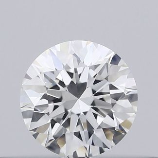 0.24 Carat Round H VVS1 EX GIA Natural Diamond