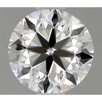 0.64 Carat Round G SI1 VG EX GIA Natural Diamond