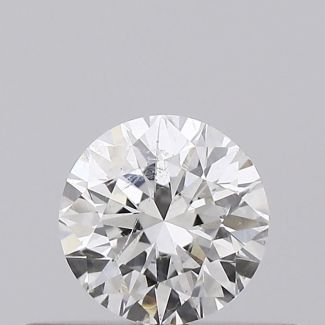 0.3 Carat Round H SI2 VG GIA Natural Diamond