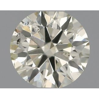 0.5 Carat Round I SI2 EX IGI Natural Diamond