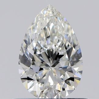 0.51 Carat Pear H SI2 - VG GIA Natural Diamond