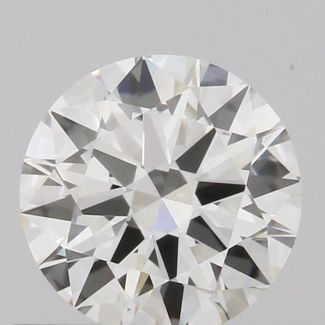 0.55 Carat Round H IF EX GIA Natural Diamond