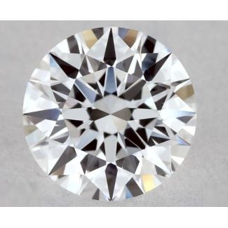 0.5 Carat Round D VVS1 EX VG GIA Natural Diamond