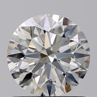 0.90 Carat Round H VS1 EX GIA Natural Diamond