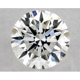 0.37 Carat Round G VVS1 EX GIA Natural Diamond