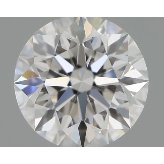 0.8 Carat Round D VVS1 EX GIA Natural Diamond