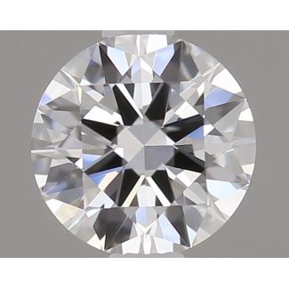 0.3 Carat Round E VVS1 EX GIA Natural Diamond