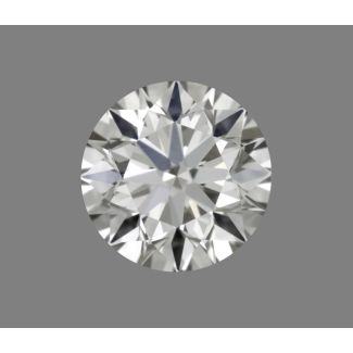 0.3 Carat Round H VVS2 EX VG GIA Natural Diamond