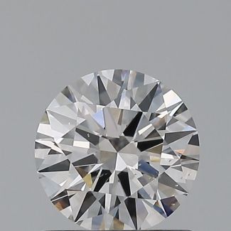 0.7 Carat Round F SI1 EX VG GIA Natural Diamond