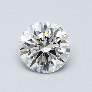 0.8 Carat Round G VVS2 EX VG GIA Natural Diamond