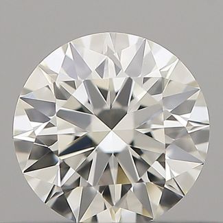 0.31 Carat Round H VVS1 EX IGI Natural Diamond