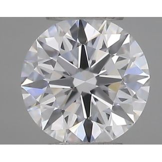 0.31 Carat Round D VVS1 EX GIA Natural Diamond