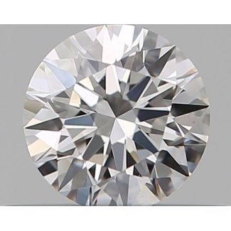 0.31 Carat Round E VS1 EX GIA Natural Diamond