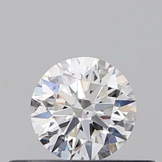 0.3 Carat Round D SI1 EX VG GIA Natural Diamond