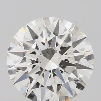 0.5 Carat Round H VS1 EX GIA Natural Diamond