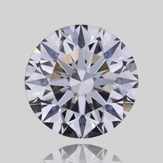 0.3 Carat Round E VVS1 EX GIA Natural Diamond