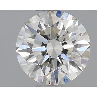 1.01 Carat Round H SI1 EX IGI Natural Diamond