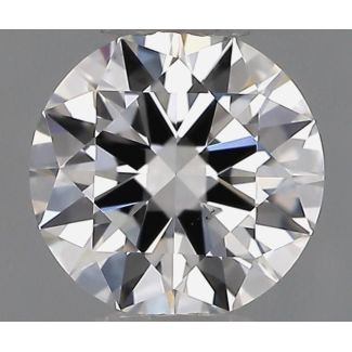 0.50 Carat Round H VS1 EX GIA Natural Diamond