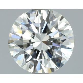 1.51 Carat Round H VVS1 EX GIA Natural Diamond