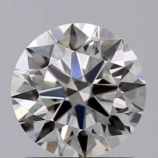 1.07 Carat Round J VVS2 EX GIA Natural Diamond