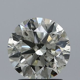 1.70 Carat Round K SI2 EX VG HRD Natural Diamond