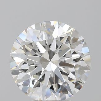 5.02 Carat Round G SI1 EX GIA Natural Diamond