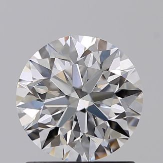 1.00 Carat Round D VS2 EX GIA Natural Diamond