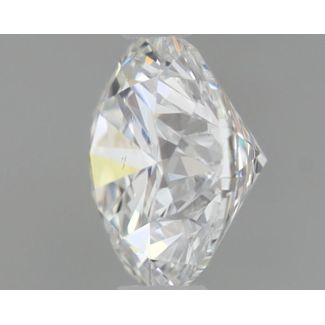 0.34 Carat Round F VS2 EX GIA Natural Diamond