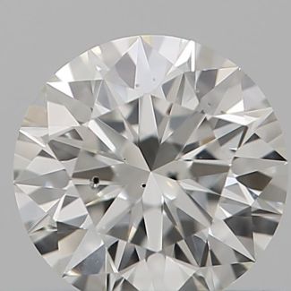 0.32 Carat Round I SI2 EX GIA Natural Diamond