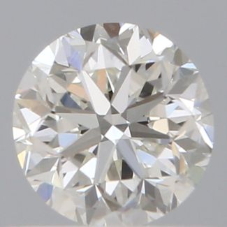 0.51 Carat Round H VS1 GD EX GIA Natural Diamond