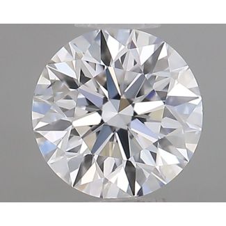 0.5 Carat Round D VS2 EX VG GIA Natural Diamond