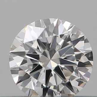 0.23 Carat Round D VS2 EX VG IGI Natural Diamond