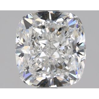 1.6 Carat Cushion Brilliant F VVS2 - EX GIA Natural Diamond