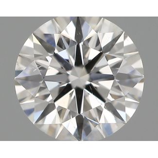 0.64 Carat Round G SI1 EX GIA Natural Diamond