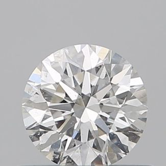 0.5 Carat Round F SI2 EX GIA Natural Diamond