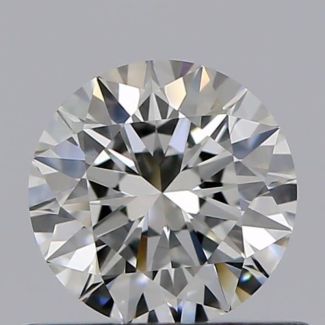 0.50 Carat Round H VVS1 VG GIA Natural Diamond