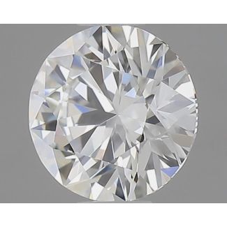 0.43 Carat Round G VVS1 EX GIA Natural Diamond