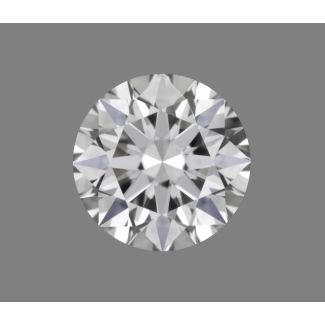 0.27 Carat Round D VVS1 EX GIA Natural Diamond