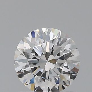 0.6 Carat Round E SI1 EX GIA Natural Diamond