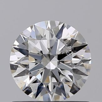 0.70 Carat Round F VS2 EX GIA Natural Diamond