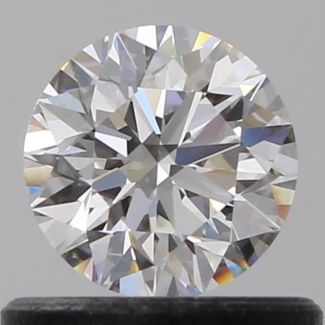 0.50 Carat Round F VVS1 EX GIA Natural Diamond