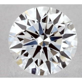 0.4 Carat Round D VVS2 EX VG GIA Natural Diamond