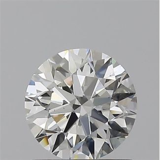 1.00 Carat Round H VS2 EX GIA Natural Diamond