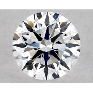 0.55 Carat Round D VVS1 EX GIA Natural Diamond