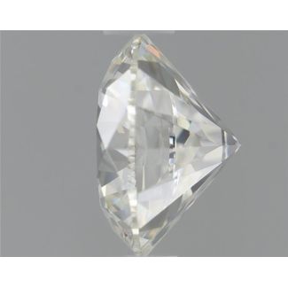 0.86 Carat Round H VVS2 EX GIA Natural Diamond