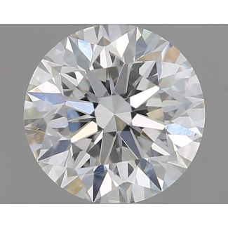 0.8 Carat Round E VVS2 EX GIA Natural Diamond