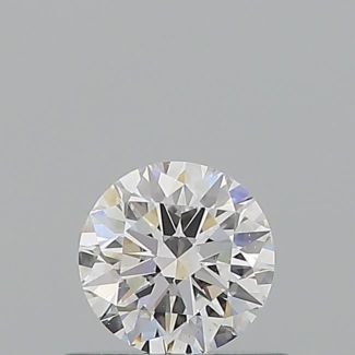 0.5 Carat Round D SI1 EX GIA Natural Diamond