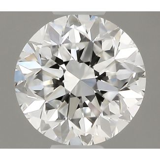 0.51 Carat Round F IF GD EX VG GIA Natural Diamond