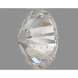 0.6 Carat Round H SI2 EX GIA Natural Diamond